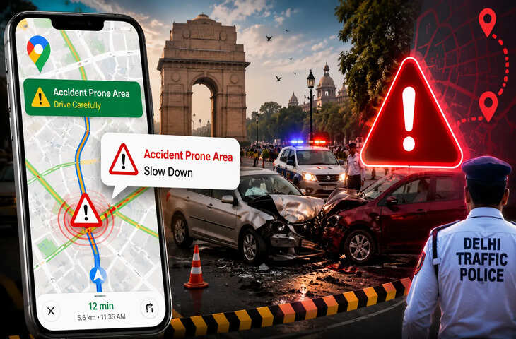 अब सड़क हादसों से पहले मिलेगा अलर्ट! Google Maps बताएगा खतरनाक जगह, दिल्ली में ड्राइविंग होगी और सुरक्षित