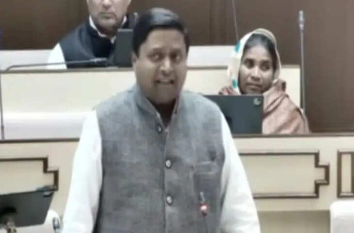 नोहर फीडर नहर की बदहाली पर कांग्रेस विधायक अमित चाचान ने बजट सत्र में उठाया गंभीर मुद्दा