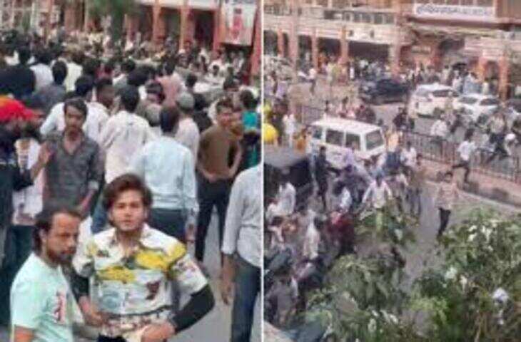 प्रतापनगर सेक्टर-8 में बुजुर्ग के शव को दफनाने को लेकर विवाद, पुलिस ने किया मामले का नियंत्रण