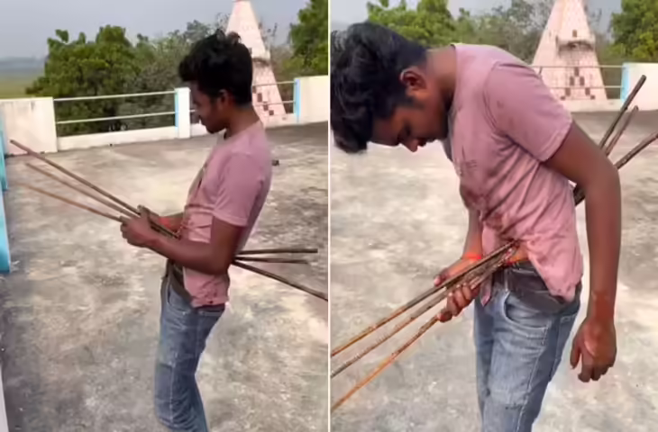 पहले लगा पेट में घुसा है सरिया, फिर जैसे-जैसे आगे बढ़ा वीडियो सामने खुला ऐसा फिल्मी राज की सब चौंक गए