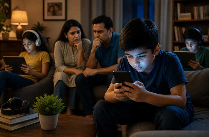 रील्स देखने में डूबा परिवार, रिश्तों में बढ़ रही दूरी! Reels Addiction से बातचीत और इमोशन पर कितना असर?