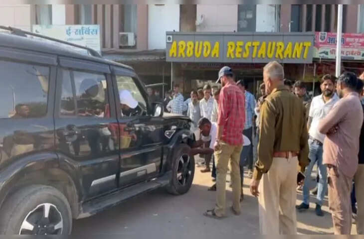 स‍िरोही में दो गुटों में जबरदस्त भिड़ंत, फिल्मी अंदाज में हमला