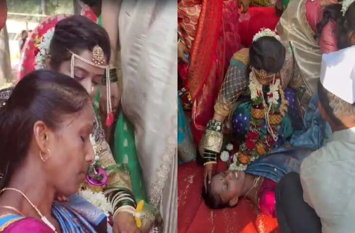 कोल्हापुर की दुल्हन का वायरल वीडियो, शादी के दिन भी दूसरों का ईलाज करती नजर आई डाक्टर दुल्हन