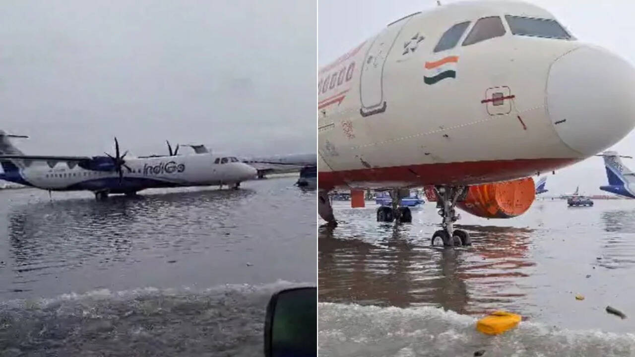 Mumbai Rain : बारिश बनी यात्रियों की मुसीबत, 17 उड़ानें रद्द, 365 फ्लाइट्स देरी से संचालित