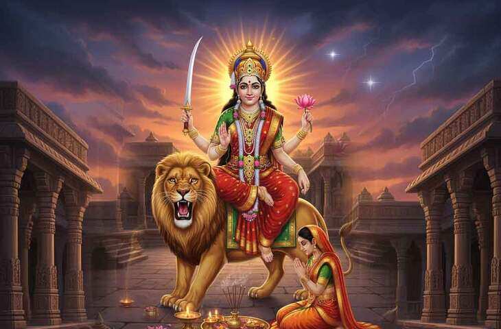 Navratri 2026 Day 6 Puja Guide: मां कात्यायनी की उपासना से मिलेंगे विशेष लाभ,&nbsp;जानें सही पूजन विधि और मंत्र