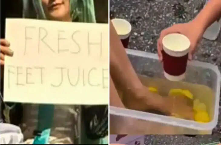 चीन के कॉमिक कॉन में अजीब ट्रेंड: नींबू पानी में पैर डुबोकर बेचा गया &lsquo;पैरों का रस&rsquo;, इंटरनेट पर मचा बवाल