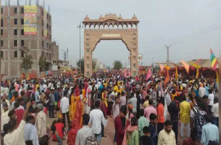 खाटूश्यामजी: 19 घंटे इंतजार के बाद बाबा श्याम के दर्शन, खाटू में उमड़ा श्रद्धालुओं का जनसागर