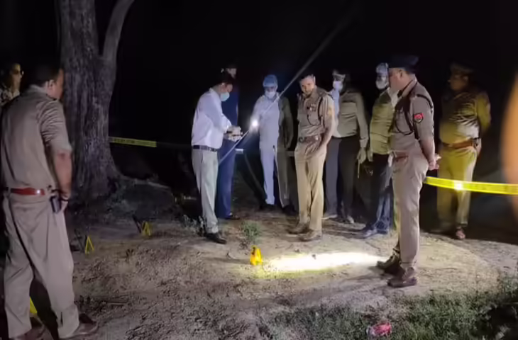 हरदोई में पुलिस एनकाउंटर: 7 वर्षीय बालक के अपहरण-हत्या का आरोपी ढेर, एसओजी प्रभारी घायल