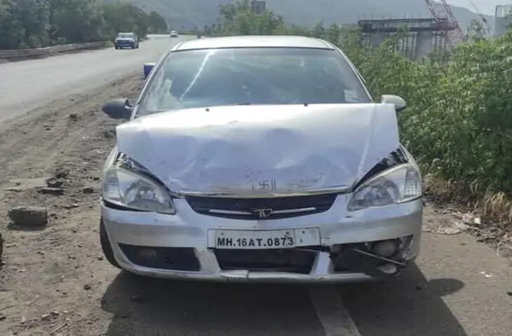 Thane 'खंबातकी घाट में ट्रक-साइकिल की टक्कर, युवक-युवती की मौके पर मौत