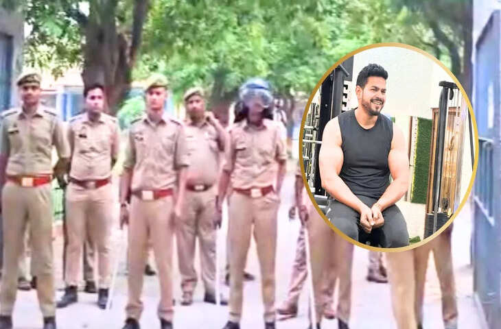 खुर्जा में पुलिस मुठभेड़: 50 हजार का इनामी बदमाश जीतू सैनी ढेर, जिम ट्रिपल मर्डर केस का था मुख्य आरोपी