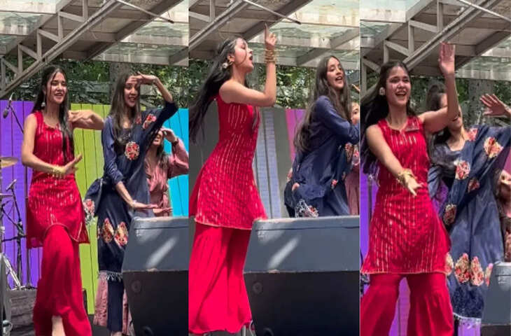 कॉलेज फेस्ट में छाया डांस का जादू! छात्राओं की परफॉर्मेंस ने स्टेज पर मचाया धमाल, VIDEO वायरल