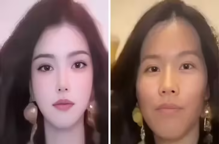 फिल्टर की पोल खुलते ही घट गए 1.4 लाख फॉलोअर्स! लाइव के दौरान सामने आया &lsquo;असली चेहरा&rsquo;, देखे वायरल क्लिप&nbsp;