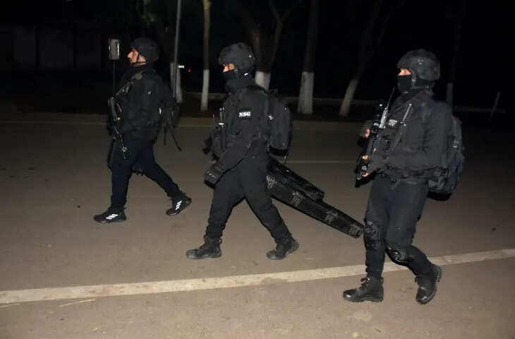 ग्वालियर में एनएसजी की हाई इंटेंसिटी मॉकड्रिल, आतंकी हमले से निपटने का अभ्यास