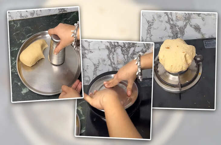 गोल रोटी बनाने का आसान तरीका हुआ वायरल, किचन टिप्स वीडियो ने खींचा लोगों का ध्यान