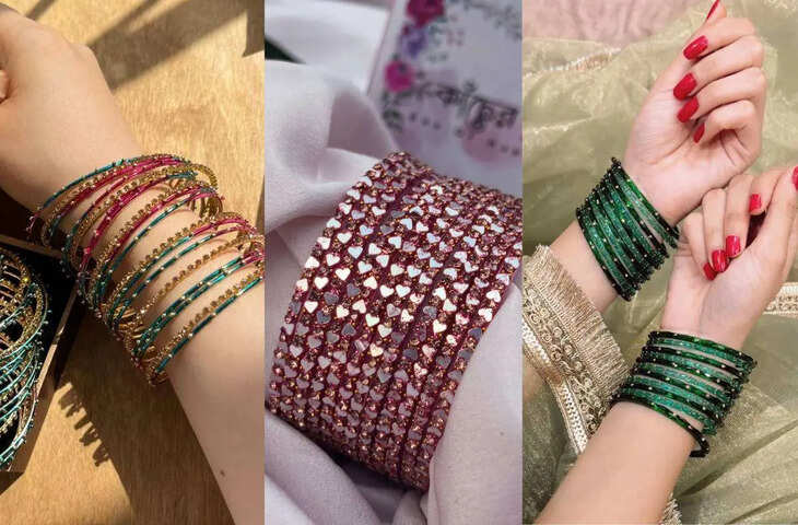 ट्रेडिशनल लुक को दें ट्रेंडी टच: 'बारिश की बूंदों' वाली चूड़ियों का बढ़ा क्रेज, देखें रेनड्रॉप बैंगल्स के बेस्ट डिजाइन्स