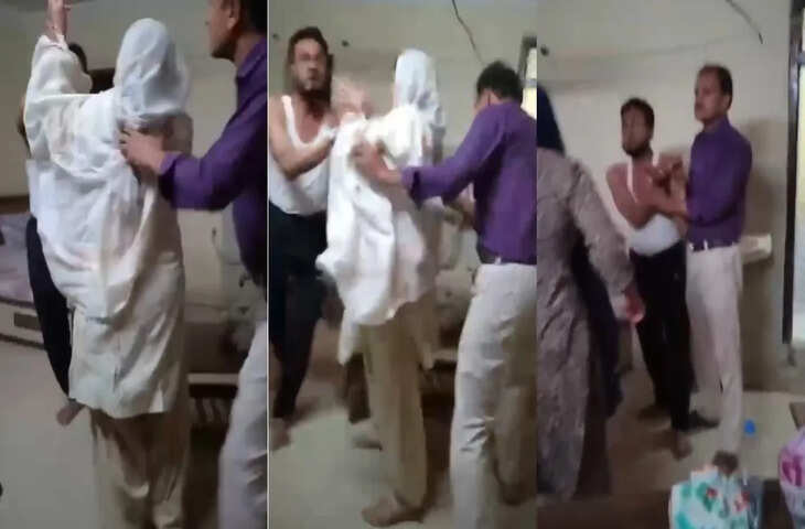 होटल में गर्लफ्रेंड संग बर्थडे सेलिब्रेशन पड़ा भारी! पत्नी के रंगे हाथ पकड़ते ही मचा बवाल, देखे वीडियो&nbsp;