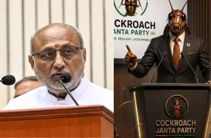 'कॉकरोच जनता पार्टी' विवाद पर उपराष्ट्रपति सीपी राधाकृष्णन का बड़ा बयान, कह दी ऐसी बात कि छिड़ गई नई बहस
