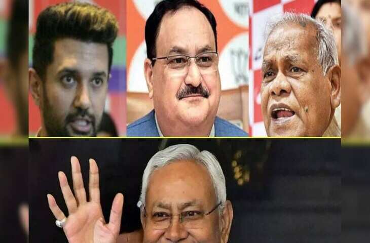 NDA Meeting Bihar: आज की अहम बैठक में बदल सकते हैं सियासी समीकरण, मांझी, कुशवाहा और चिराग रहेंगे मौजूद