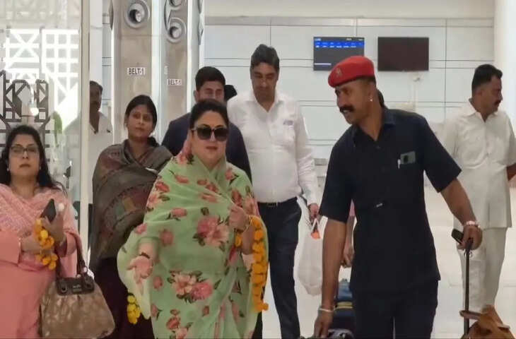 जैसलमेर एयरपोर्ट पर बदला नजारा, समर शेड्यूल के तहत पहली बार उतरा 78 सीटों वाला विमान