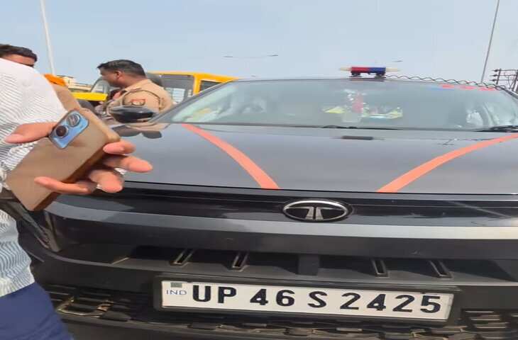 Viral Video: ADM के निजी वाहन में लाल-नीली बत्ती का दावा, सड़क विवाद का वीडियो वायरल