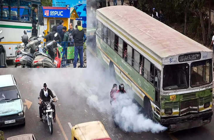 दिल्ली में प्रदूषण को लेकर सरकार सख्त, 100 डग्गामार बसें जब्त, 28 PUC सेंटर्स सस्पेंड