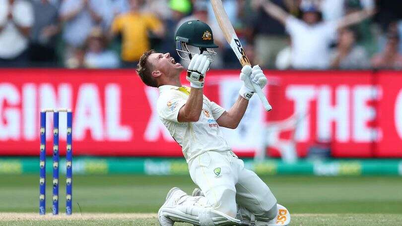 David Warner scored a double century in the Boxing Day Test match against South Africa.111