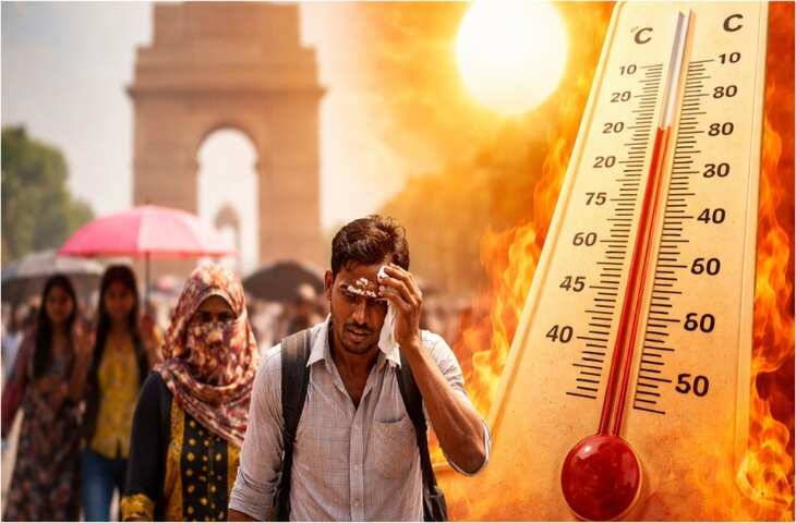 Heatwave Alert: 6 राज्यों में भीषण गर्मी का कहर, पारा 40&deg;C पार, सिक्किम-अरुणाचल में बारिश की चेतावनी
