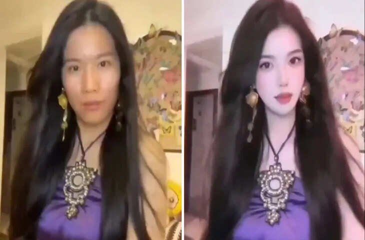 चीन की सोशल मीडिया इन्फ्लुएंसर का &lsquo;ब्यूटी फिल्टर&rsquo; फेल, 4 सेकंड के ग्लिच ने मचाया बवाल