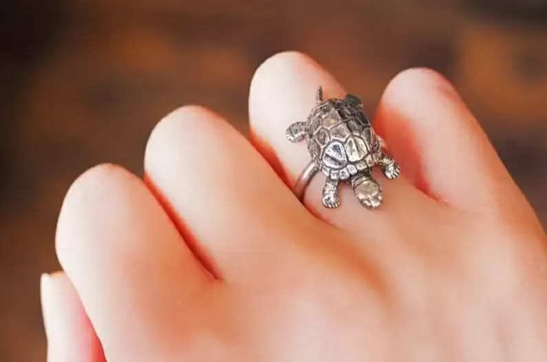Round Tortoise Ring (कछुआ अंगूठी) | Buy Kachua Stone Mudrika