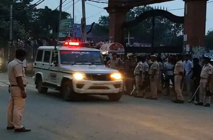 NEET पेपर लीक विरोध और बिहार बंद को लेकर नालंदा में सुरक्षा बढ़ी, प्रशासन अलर्ट मोड पर