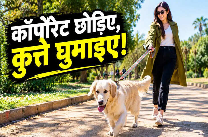 कुत्तों को घुमाकर करोड़ों छाप रही ये लड़की, एक दिन की कमाई जान उड़ जाएंगे होश!