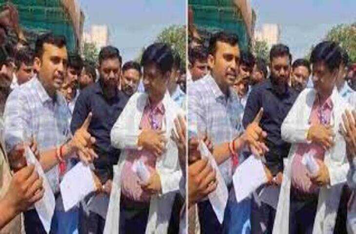 अजमेर JLN अस्पताल में नर्सिंग ऑफिसरों का प्रदर्शन तेज, वीडियो में देंखे 5वें दिन भी हड़ताल जारी, कलेक्ट्रेट तक रैली