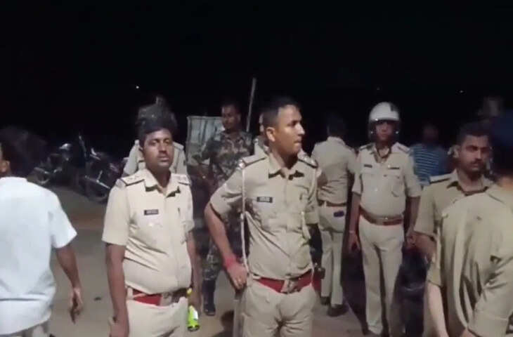 दरभंगा का गांव छावनी में तब्दील, 6 थानों की पुलिस तैनात; हिंसक झड़प के बाद तनाव का माहौल