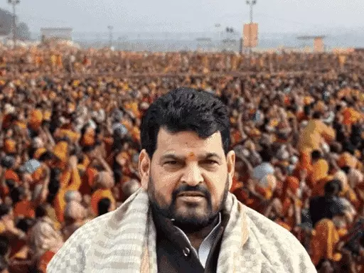 बृजभूषण शरण सिंह का शक्ति प्रदर्शन आज, गोंडा में &lsquo;सत्यमेव जयते&rsquo; रैली; 300 कारों के काफिले के साथ पहुंचेंगे