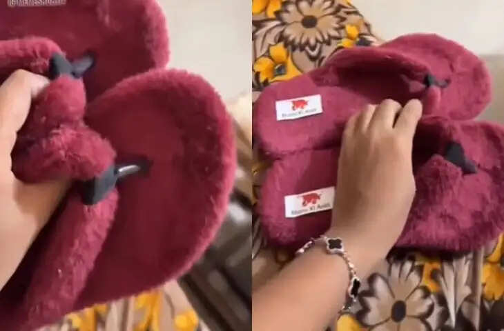 इस दुनिया में कई कंपनियाँ हैं जो अलग-अलग प्रोडक्ट बनाती और बेचती हैं। किचन के बर्तनों के लिए अलग-अलग कंपनियाँ हैं, और कपड़ों के लिए अलग-अलग ब्रांड हैं। बैग, बोतल, लंच बॉक्स वगैरह के लिए भी कई कंपनियाँ हैं। इन सभी कंपनियों के नाम यूनिक हैं, लेकिन कभी-कभी उन्हें पढ़ने के बाद, कुछ कंपनी या ब्रांड के नाम इतने दिलचस्प होते हैं कि कोई भी सोच में पड़ जाता है कि यह कौन सा नाम है। अगर आपने पहले ऐसा कोई अनोखा नाम नहीं देखा या पढ़ा है, तो आज आपको चप्पल के एक ब्रांड का बहुत ही अनोखा नाम मिलेगा। आइए हम आपको इसके बारे में बताते हैं।  चप्पल के ब्रांड का नाम बहुत ही अनोखा है।    अभी जो वीडियो वायरल हो रहा है, उसमें एक महिला चप्पलों की एक जोड़ी दिखाती हुई दिख रही है। उन्हें दिखाते हुए, वह बताती है कि उसने उन्हें ऑनलाइन ऑर्डर किया था। उसके बाद, वह बताती है कि ये चप्पलें एक यूनिक ब्रांड की हैं और ऐसा नाम किसी ने कभी नहीं सुना है। फिर वह कंपनी का नाम बताती है, और फिर पता चलता है कि चप्पल का नाम 'बफ़ेलो आई' है। अब आप सोच सकते हैं कि चप्पल के ब्रांड का नाम बताते समय वह व्यक्ति क्या सोच रहा होगा। वायरल पोस्ट यहाँ देखें  आपने अभी जो वीडियो देखा, उसे X प्लेटफॉर्म पर @Ajatshatru_28 नाम के अकाउंट ने पोस्ट किया था। वीडियो के कैप्शन में लिखा है, "क्या ब्रांड है!" यह लिखते समय तक, वीडियो को 100,000 से ज़्यादा लोग देख चुके हैं। वीडियो देखने के बाद लोगों ने कमेंट भी किए हैं। एक यूज़र ने लिखा, "मेरी भैंस की आँख वाली चप्पलें गायब हैं।" दूसरे यूज़र ने लिखा, "शायद उसने उन्हें भैंसों के लिए बनाया हो।" तीसरे यूज़र ने लिखा, "भैंस की आँख, यह ब्रांड कब और कहाँ से शुरू हुआ?"