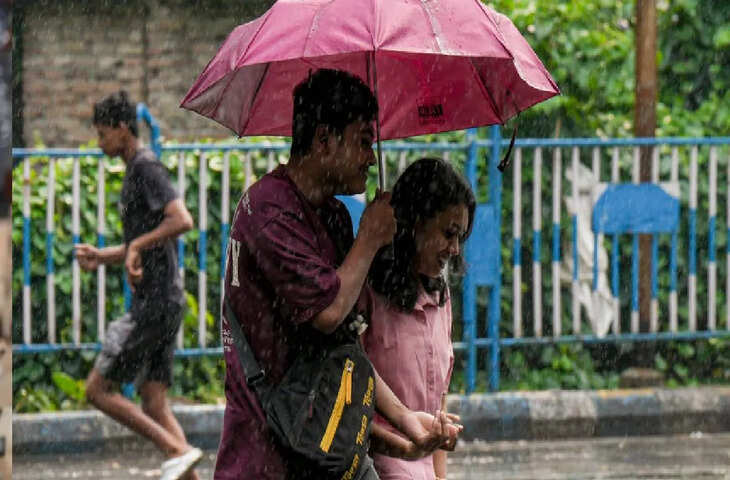 मौसम विभाग की चेतावनी! दिल्ली-NCR में गरज-चमक के साथ बारिश, 50 किमी की रफ्तार से हवाएं चलने का अनुमान