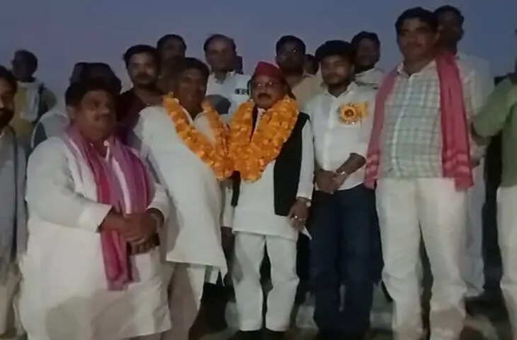 चंदौली में छठ घाट का लोकार्पण, सांसद छोटेलाल खरवार ने किया उद्घाटन