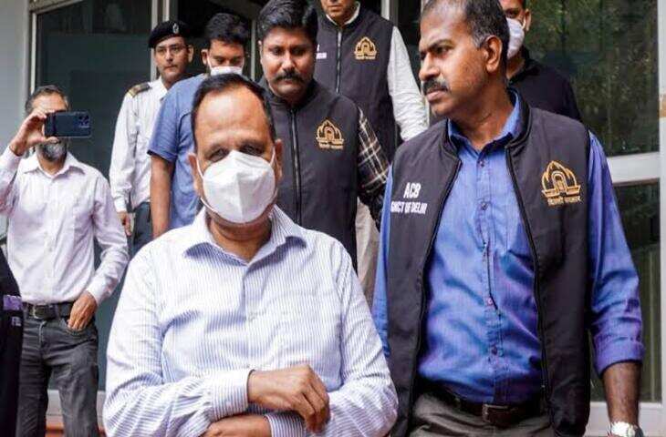 दिल्ली जल बोर्ड घोटाला, सत्येंद्र जैन समेत 6 आरोपी कोर्ट में पेश, फुटेज में देंखे ACB ने मांगी हिरासत