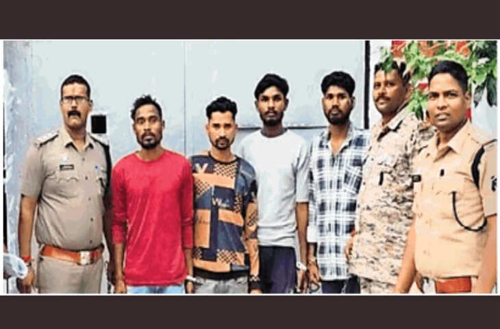 कांकेर में श्री राम वनगमन पथ राम वाटिका नाथियानवागांव में देवी-देवताओं की मूर्तियों के साथ आपत्तिजनक व्यवहार, 6 आरोपित गिरफ्तार