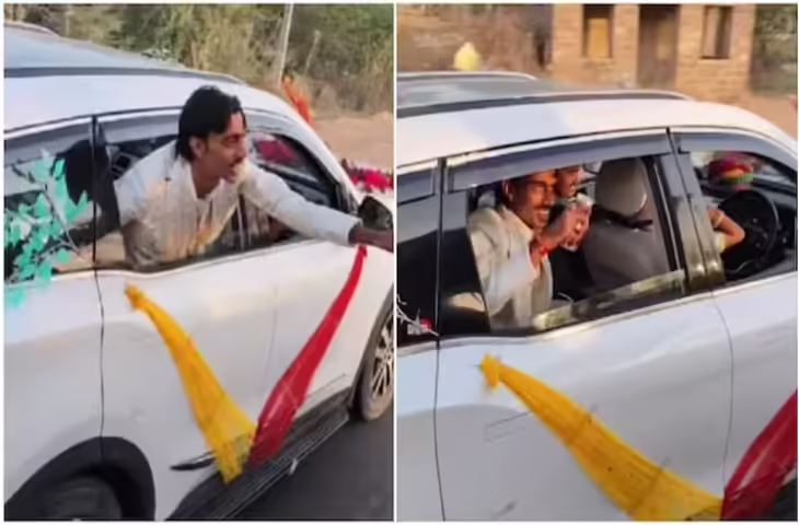 Viral Video: सड़क पर घूम रही विदेशी लड़की को भारतीय परिवार ने दे दिया शादी का इनविटेशन, VIDEO जीत रहा दिल