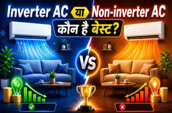 नया AC खरीदने से पहले जान लें Inverter और Non-Inverter AC में क्या है फर्क, कौन देगा ज्यादा बचत?