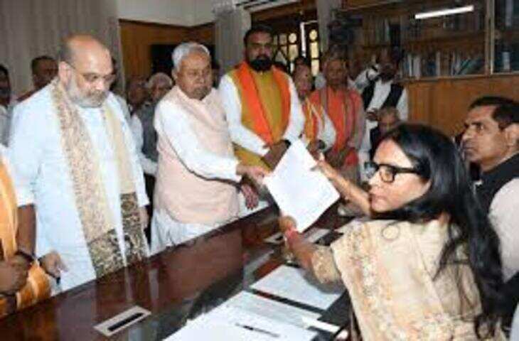 नीतीश कुमार के राज्यसभा नामांकन पर परिवार और JDU में उबाल