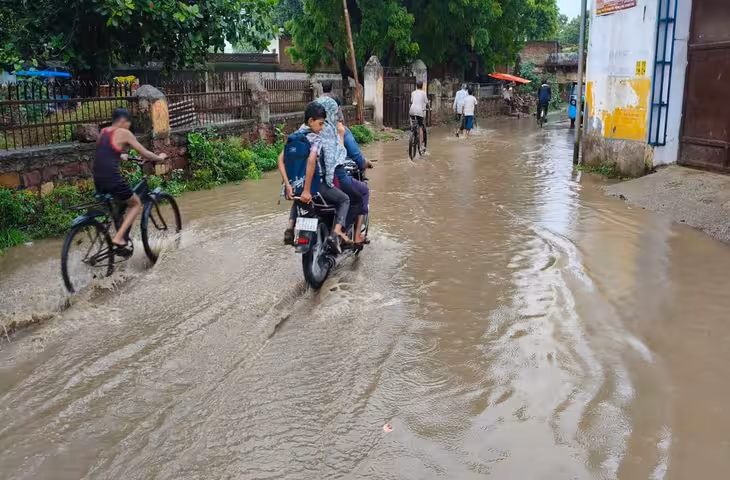 राजस्थान में मानसून मेहरबान, पूरे प्रदेश में बारिश का ऑरेंज-यलो अलर्ट; कई जिलों में भारी वर्षा की चेतावनी