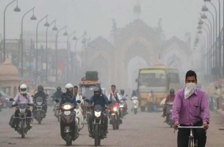 यूपी में ठंड और प्रदूषण का तांडव! 320 पार्ट पहुंचा गाजियाबाद का AQI, अन्य शहरों का हाल भी बेहाल 