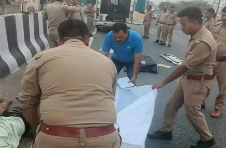 हापुड़ में दो दर्दनाक सड़क हादसे, एक महिला और एक पुरुष की मौत