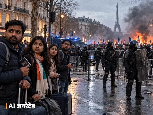 France Protest: हिंसा और कर्फ्यू के बीच भारतीयों के लिए एडवाइजरी, प्रदर्शन वाली जगहों से दूर रहने की सलाह