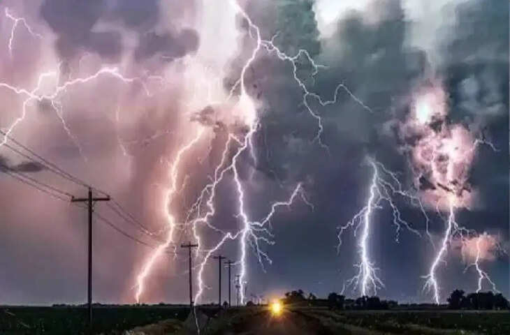 खगड़िया में वज्रपात से बड़ा हादसा, पिता-पुत्र समेत 5 की मौत, 6 घायल, गांवों में मातम