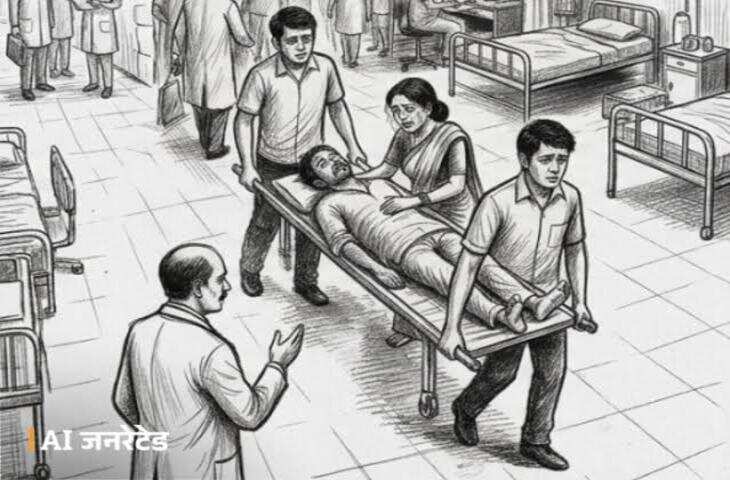 बीकानेर में पत्नी और बच्चों पर पति की पीट-पीटकर हत्या का आरोप, फुटेज में देंखे घर-जमाई की अस्पताल में हुई मौत; पुलिस जांच में जुटी