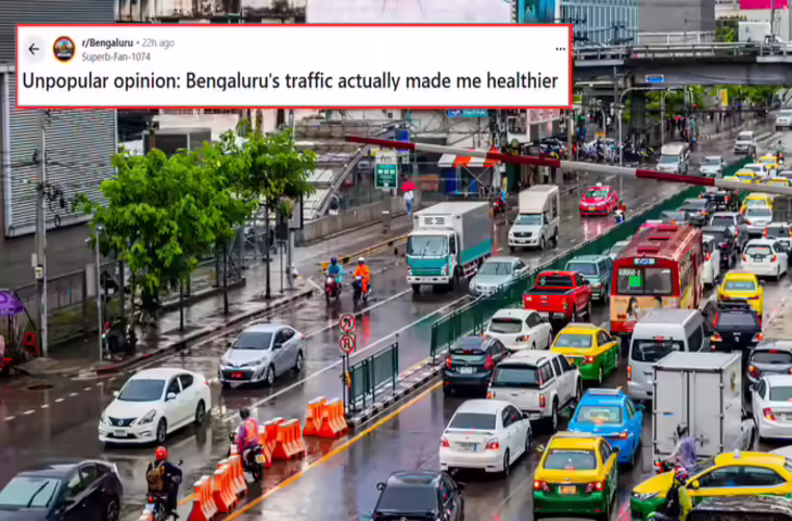 ट्रैफिक जाम ने बना दिया फिट! बेंगलुरु टेकी ने घटाए 8 किलो, Reddit यूजर का अनोखा एक्सपीरियंस वायरल