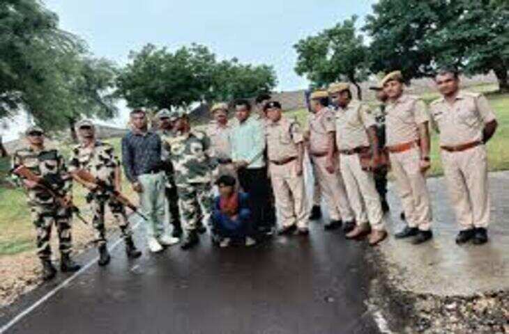 बॉर्डर इलाके की एसबीआई शाखा में चोरी की कोशिश, फुटेज में देंखे लॉकर नहीं तोड़ पाए चोर, टीवी और आरओ मशीन ले गए
